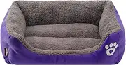 Dog Bed Large Dog Bed Pet Beds for Dogs Dog Beds Pet Bed Dog Supplies Dog Kennel Pets Supplies Dog Crate mat(Purple,S)