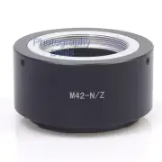 M42 to Z Mount Adapter for M42 Screw Lens to Nikon Z ZFC Z6 Z7 Z50 Camera