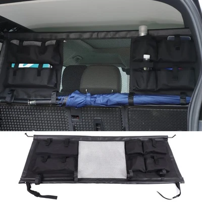 Car Trunk Isolation Net Storage Bag Pouch For Land Rover Defender 110 2020-2023 (for: Land Rover)