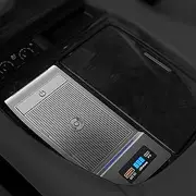 Vuzmode Right Hand Drive Wireless Charger Alphard 2020 2019 2018 2017 2016 2015 Wireless Phone Car Charger Auto Charging platecharging Phone car Wireless cha(10W Three Coil)