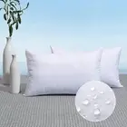 MIULEE Pack of 2 12x18 Outdoor Pillow Inserts, Inch (Pack 2), White