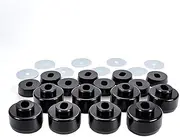 Body and Cab Mount Bushing Kit 7-141 (Black 24PCS)