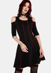 [Jawbreaker] Contrast Seam Dress