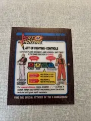 Art Of Fighting Neo Geo MVS SNK Mini Marquee AUTHENTIC NOS BRAND NEW