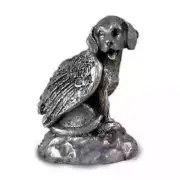 Tiny Ones Pewter Angel Beagle Canine Dog Figurine Statue Memorial 2" Tall