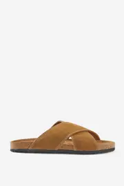 [Rubi] Rubi - Rex Crossover Slide - Tan rough micro 38 TAN ROUGH MICRO