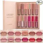 Handaiyan Lipstick Set of 12 Matte Velvet Mini Liquid Lipstick Set for Women