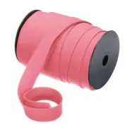 1 Inch Double Fold Bias Tape Continuous Bulk Bias Tape Watermelon red 55 Yards