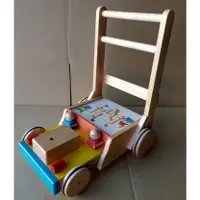 在飛比找蝦皮購物優惠-幼兒助步車 含積木玩具 學走路 台灣製造