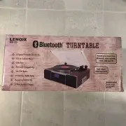 Lenoxx BCD 120 Turntable Vinyl CD Cassette Radio Record To USB CD - New In Box
