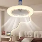 Fan Light Screw Three Color Variable Light Ceiling Fan Light Remote Control Fan