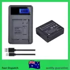 DMW-BLG10 DMW-BLE9 Battery + Lcd Charger for Panasonic LUMIX GF5 GF6 GX7 LX100