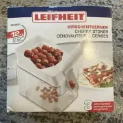 Leifheit Cherry Stoner Cherry Pitter Fruit Stoner Made in Czech Republic 37200-0