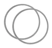 Scanpan Pressure Cooker Silicone Rings 24cm Set of 2