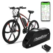 [EU Direct] ChamriderPolly 7 52V 25Ah 1300Wh Downtube Electric Bike Battery - Powered by Premium 5000mAh 21700 Li-ion