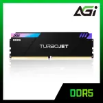 【AGI】UD858 DDR5 7200 32GB(16GBX2 TURBOJET RGB系列 桌上型超頻記憶體)