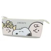 在飛比找momo購物網優惠-【T’S FACTORY】SNOOPY 史努比 皮質3層拉鍊