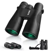 15x52 High Power Binoculars for Adults - HD Binoculars with Clear Low Light