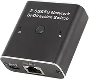 Ethernet Splitter 1 to 2 High Speed 1000Mbps, 2 in 1 Out/1 in 2 Out Bidirectional Gigabit Ethernet Switch with USB Power Cable, RJ45 Splitter, 2 Devices Simultaneously Networking