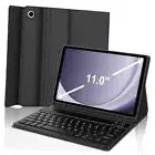 Keyboard Case for Samsung Galaxy Tab A9+ Tablet 11”, A9+ 11-inch Black