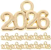 [STOBOK] 100 Pcs Alloy Findings And Key Pendant For DIY Keychain Supplies And Handmade Electronics Accessory With Vintage Charms And Metal Pendant Keychain