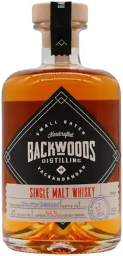 Backwoods Batch 10 Ex Chardonnay Cask Smoked Whisky 500ml