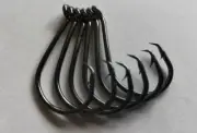 4/0 quality Chemically sharpened octopus offset circle hooks 100 pack