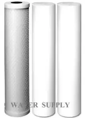 BIG BLUE REPLACEMENT 20"x4.5" WHOLE HOUSE SEDIMENT CTO CARBON BLOCK WATER FILTER