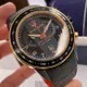 MASERATI手錶, 男錶 46mm 玫瑰金圓形精鋼錶殼 黑色中三針顯示, 運動錶面款 R8873610003