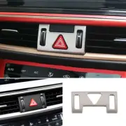 For Kia Forte 2019-2023 Silver Emergency Stop Light Switch Warning Button Cover (for: Kia)