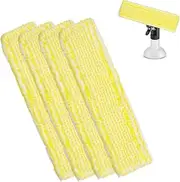 Microfibre Cleaning Cloths for Karcher WV2 WV5 WV6 Plus Premium for Window Cleaner, Window Vacuum, Accessories, Pack of 4