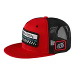 TROY LEE DESIGNS 工廠 PIT CREW SNAPBACK 帽子紅色