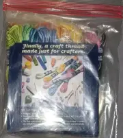 DMC Embroidery Floss Thread Variegated Mixed Colors Lot of 36 Skeins