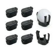8*Golf Ball Pick Up Tool Retriever Putt Retriever Back Saver For Putter Grip