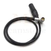 Male 4pin XLR to Female 1B 6 pin Power Cable for Red Scarlet Epic Scarlet 24 in