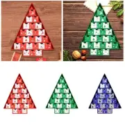 Christmas Advent Calendar Boxes 24 Storage Drawers Reusable DIY 24 Day Advent
