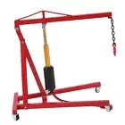 (Red)RC Engine Crane Jack 300g Lifting Force Strong Bearing RC Engine Crane XX