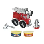 Wheels Fire Engine Playset with 2 Non-Toxic Modeling Compound Cans Including ...