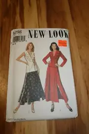 Vtg New Look Pattern 6198 Skirt Jacket Sizes 6-16