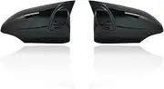 Gerrit for C&orolla 2014 2015 2016 2017 Car Replacement Side Rear View Mirror Cover Caps Reverse Shell Case Car Side Mirror Cover Exterior Mirrors (Color : ABS Black)