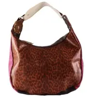Ella Fue - 1 - Patchwork leather shoulder bag