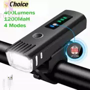 USB Rechargeable T6 LED Bike Light, 1000LM MTB Headlight for Cycling & Scooters