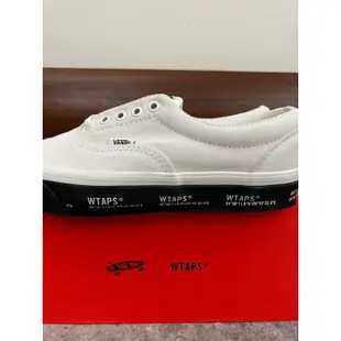 WTAPS x VANS VAULT OG ERA LX 聯名 麂皮 白色  刺繡 滑板鞋