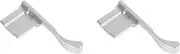 Mellisso 2X Metal Hot Shoe Cover Thumb Grip for X100F X100T X70 X-E3 X-A1 X-A2 X-A3 X-A5 X-M1 XA3 XE3 Silver