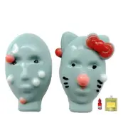 Pimple Popping Toy 2X Alien Zit Popping Fidget Toys Reusable Refillable