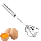 Stainless Steel Hand Whisk Blender Hand Push Mixer Milk Frother for Home
