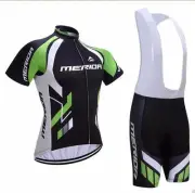 2024 Merida Cycling Bib Kit Short Sleeve Jersey Bib Shorts Coolmax Set S-5XL