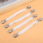 Sheet Clips 4pcs Sheet Straps For Home Living Room Bedroom Fitted Sheet BX