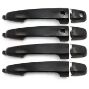 Set Black 4 Door Outer Handle Sensor Model Fits Mitsubishi L200 Triton 2015 2018 (for: Mitsubishi)