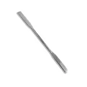 Lab Micro Double Ended Spatula Square/Round End, Flat Ends 50 mm X 9 mm, 7"